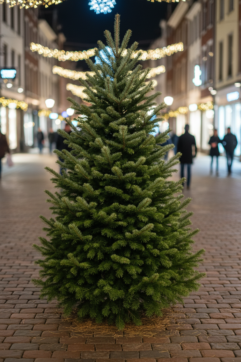 Fresh Cut Nordman Fir Real Christmas Tree 7 to 8ft