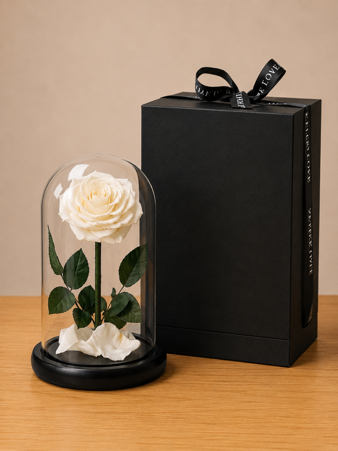 White Forever Flower medium