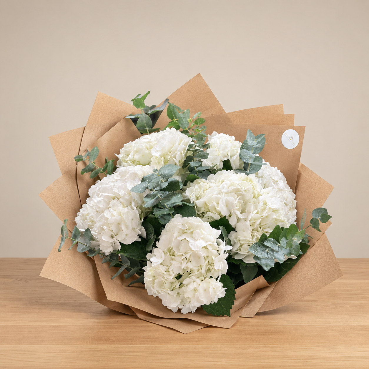 White Hydrangea Bouquet