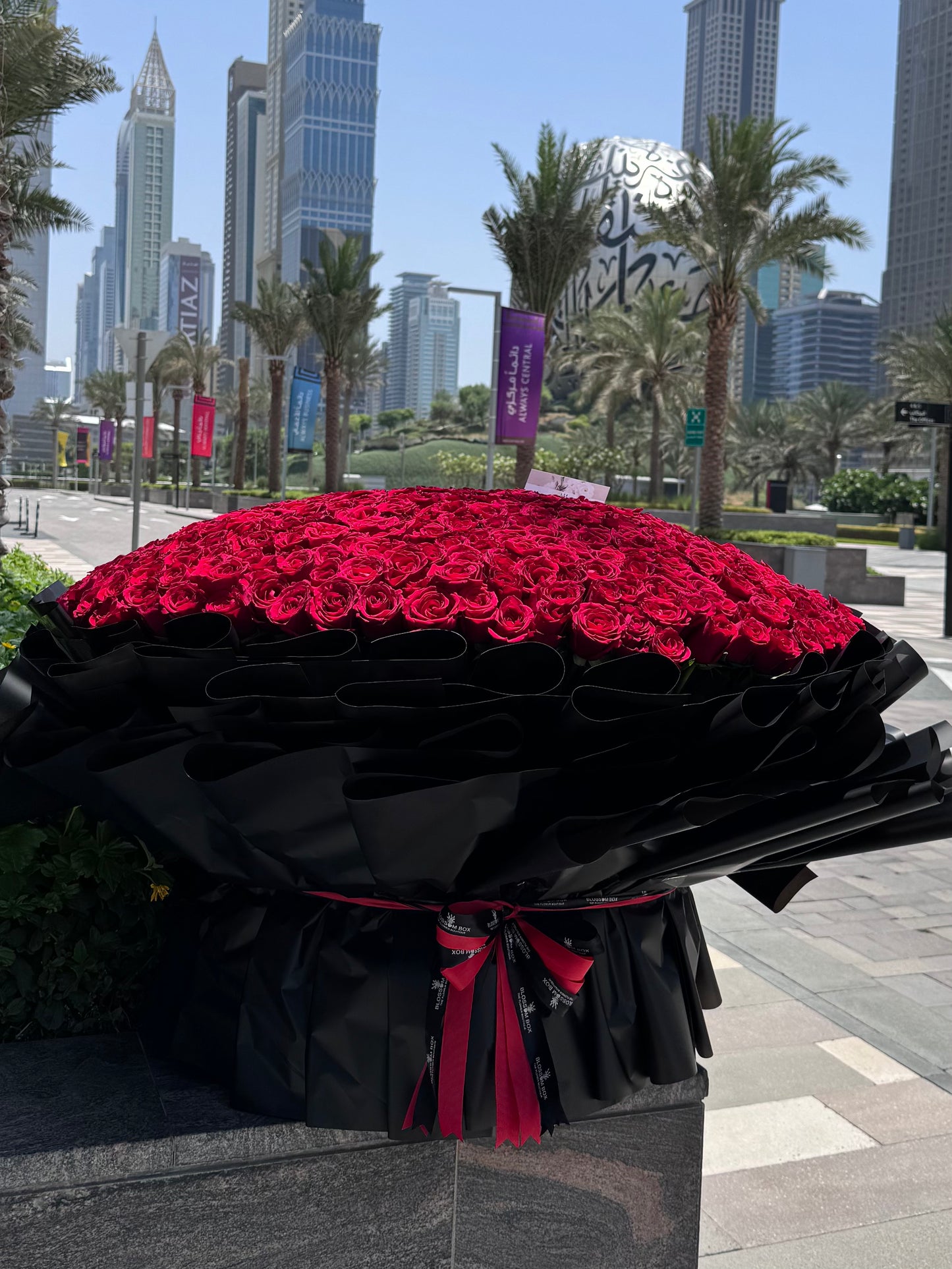 Exquisite 500 or 1000 Red Roses Bouquet