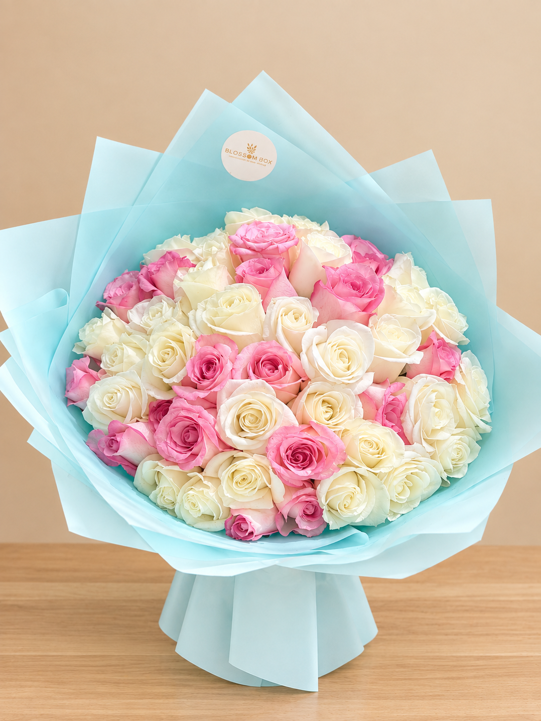 Blush & Ivory Rose Harmony