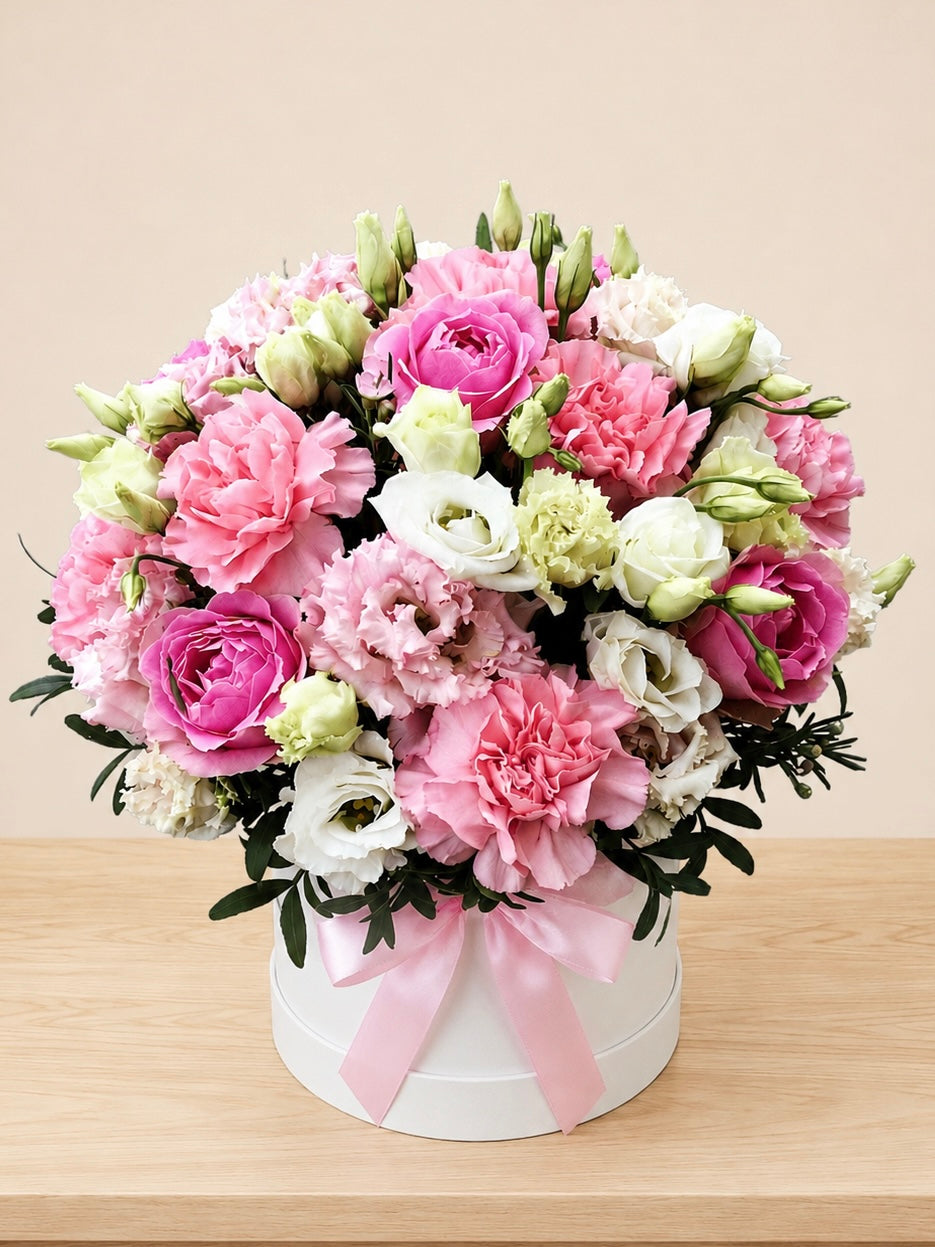 Mix Flowers In A Box