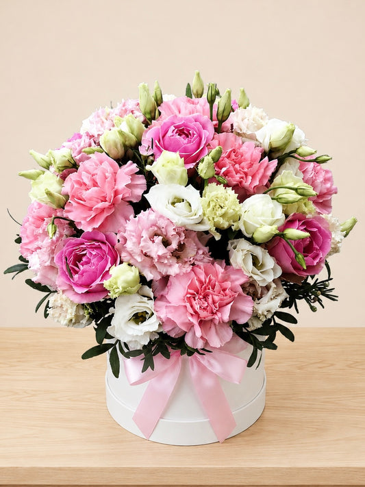 Mix Flowers In A Box