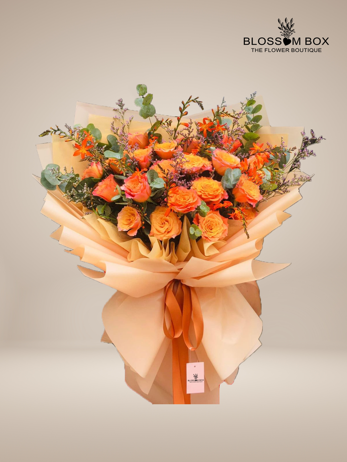 Orange Roses Perfection