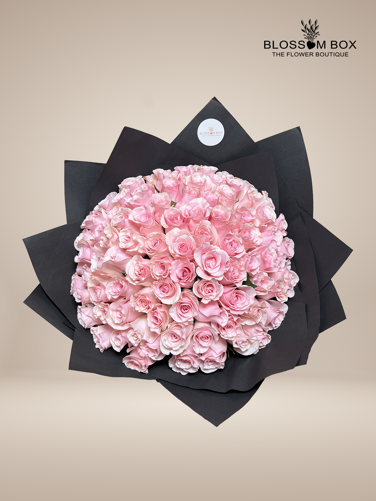 Luxury Pink Roses Bouquet