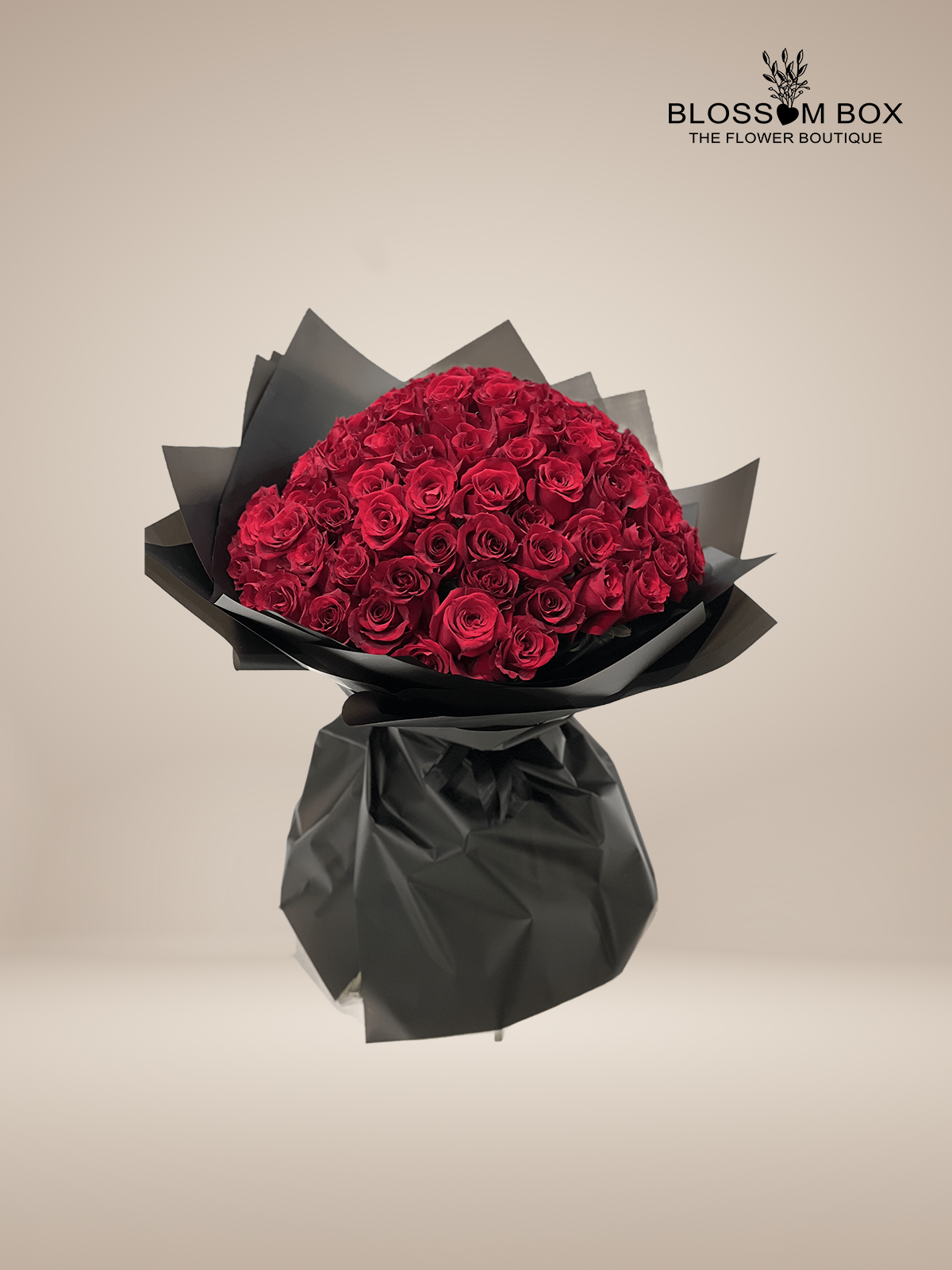 100 Red Roses Bouquet