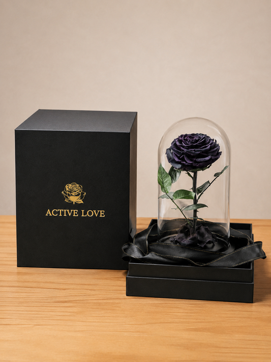 Black Forever Flower