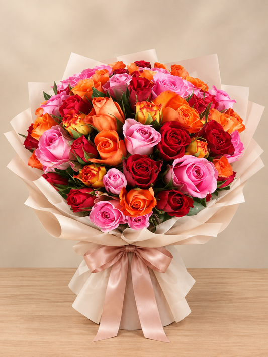 Assorted Roses Bouquet