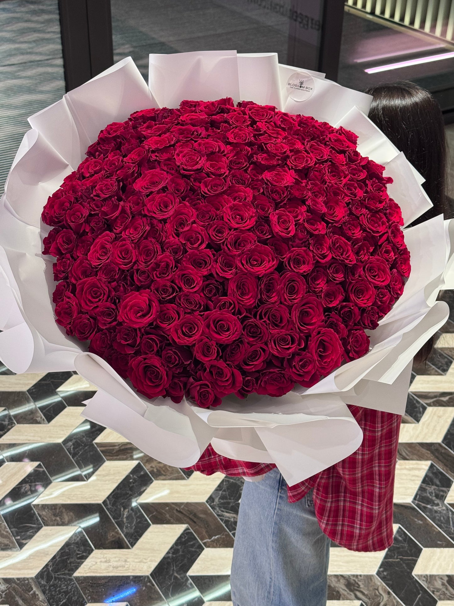 Charming Red Rose Bouquet