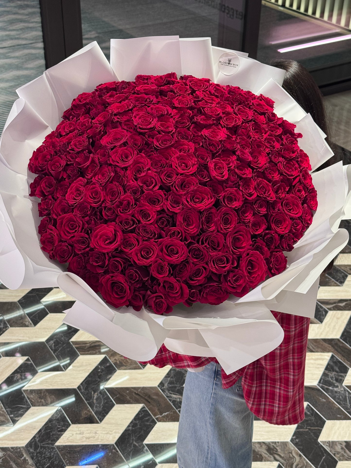 Charming Red Rose Bouquet