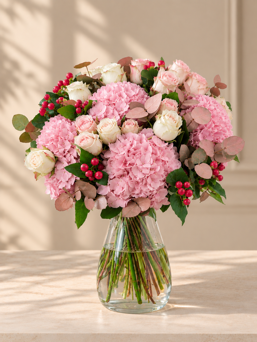 Hadrangea in a Vase