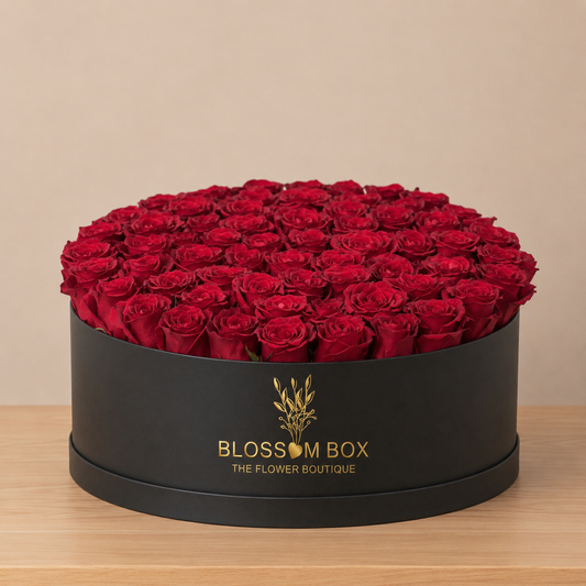 Luxury Box of Red Roses