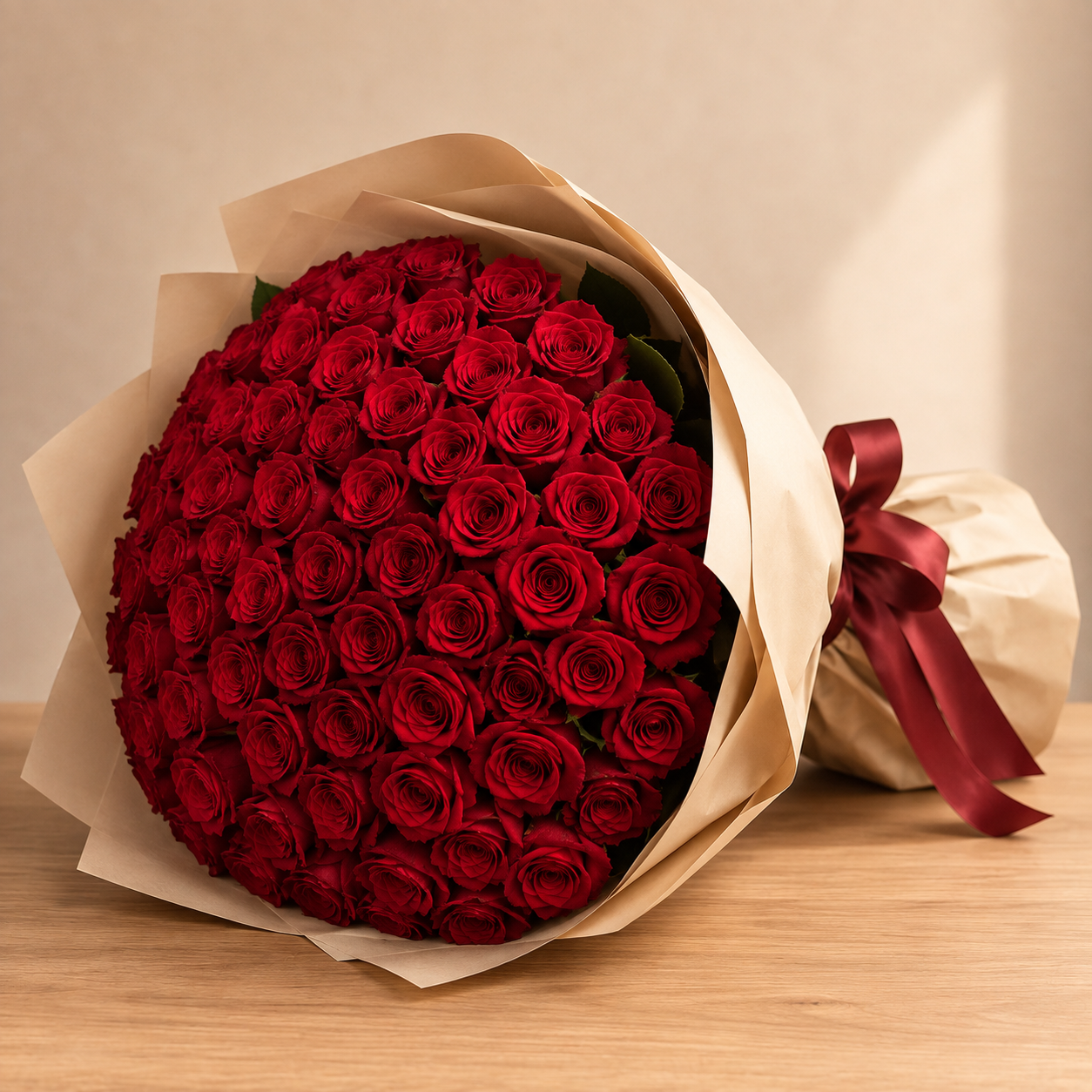 50 Red Roses Bouquet