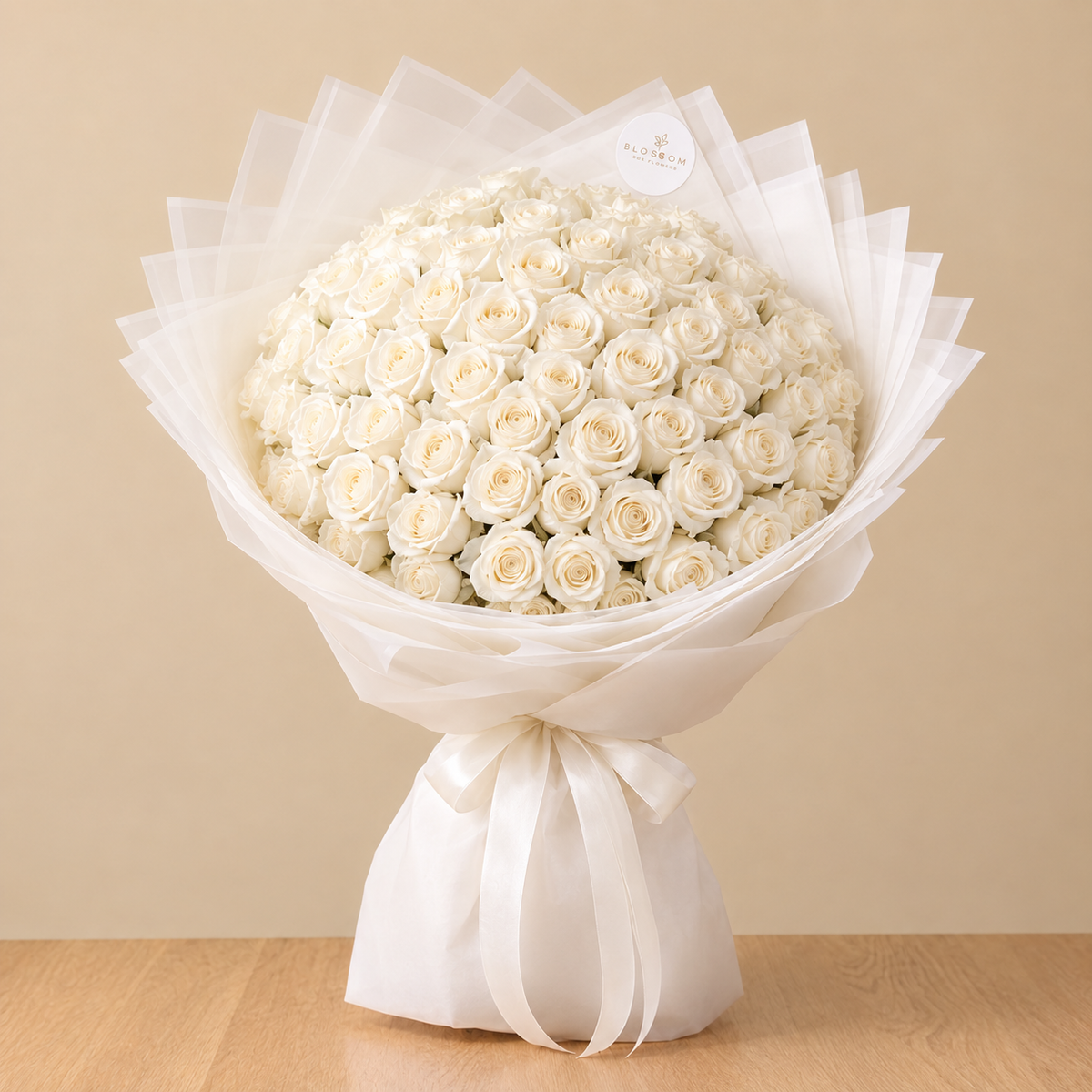 White Rose Luxury Bouquet