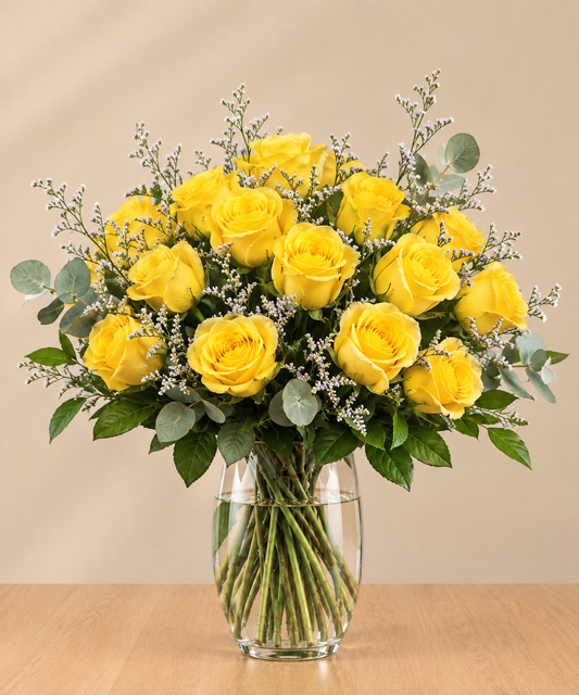 Rose Elegance  Yellow Roses
