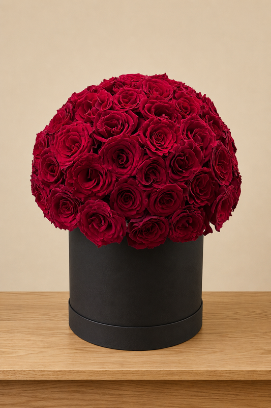 Elegant Rose Box – A Symbol of Luxury and Romance! – Box Color May Vary