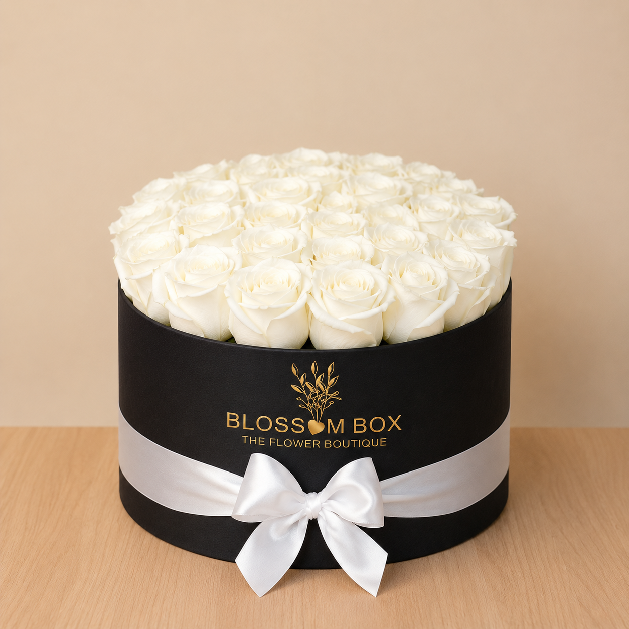 Box of White Roses