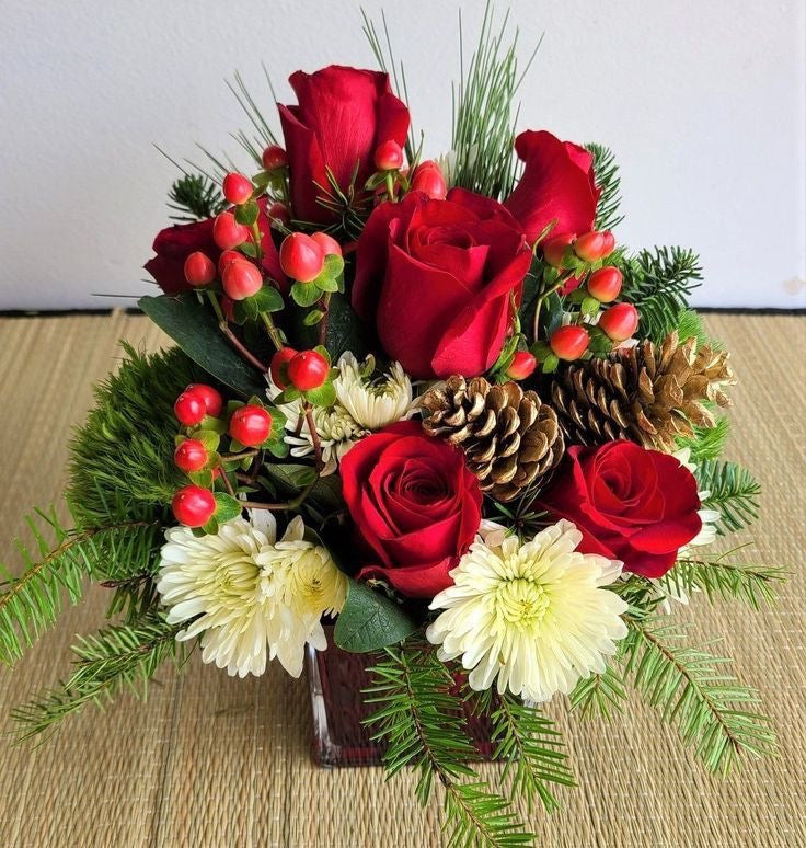 Pine & Berry Holiday Bouquet