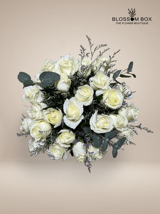 Rose Elegance White Roses