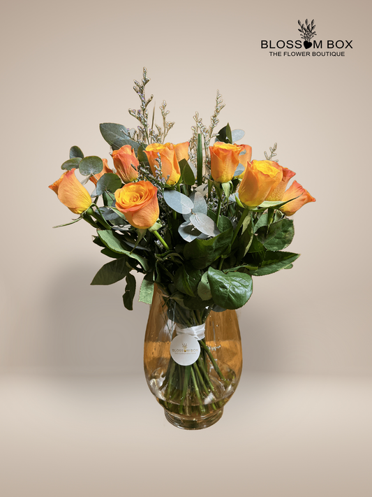 Rose Elegance  Orange Roses