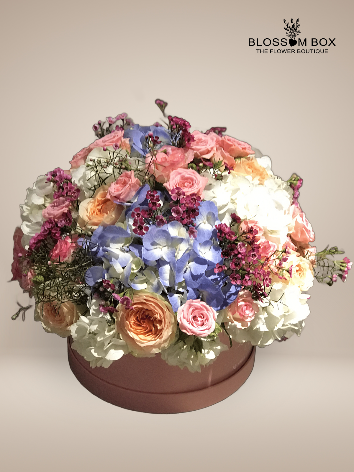 Delightful Mix Color Flower Box