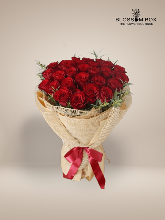 Signature Bouquet of Red Roses