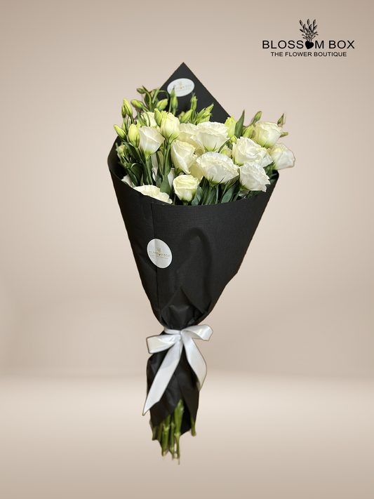 White Lisianthus Bouquet