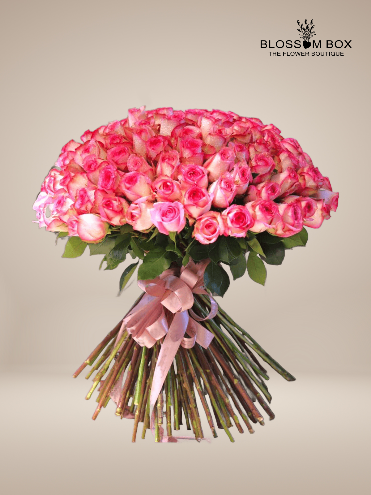 Beauty Pink Flowers Bouquet